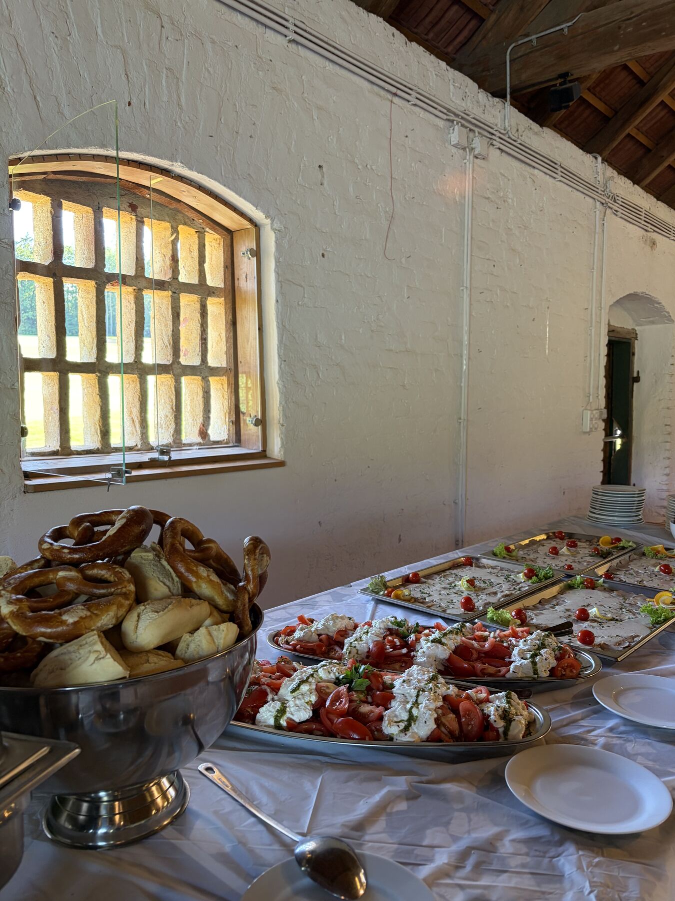 Catering-Buffet des Schildbacherhofs